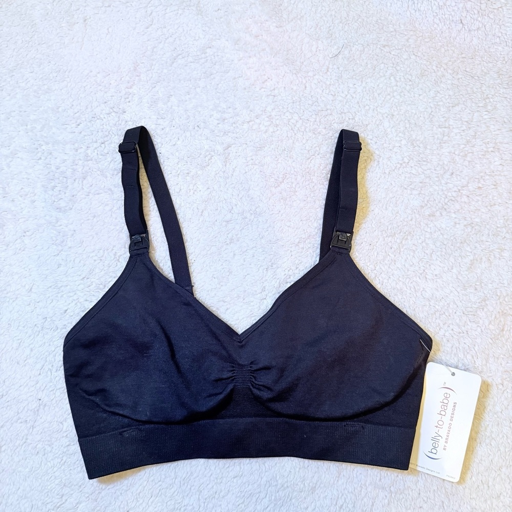 Bravado Midnight Black Nursing Bra